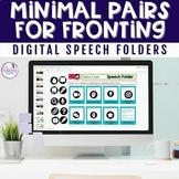 Digital Speech Folders for Fronting - Distance Learning Resource