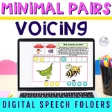 Digital Speech Folders for Voicing Minimal Pair Activities