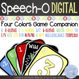 Digital Speech-O for Articulation Card Game - Four Colors 