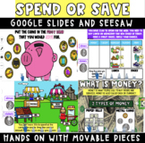 Digital: Spend or Save Economics Seesaw - Google Slides - 