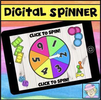 Preview of Digital Spinner Google Classroom