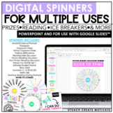Digital Spinners - Morning Meeting, Discussion Starters, S