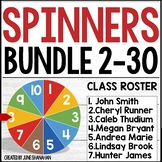 Digital Spinners Random Name Pickers 29 Spinners In All Bundle