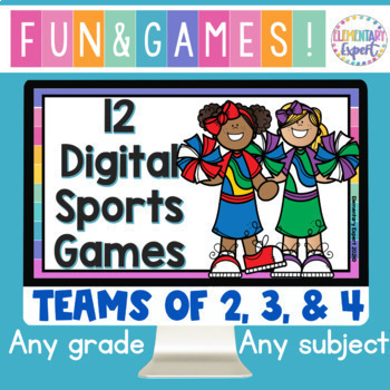 Preview of Digital Sports Games Baseball, Soccer, Basketball, Football