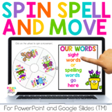 Digital Spring Spelling Activities for any list for PowerP