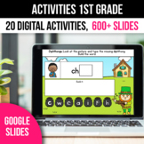 Digital St Patrick's Day Activities Kindergarten Math Game