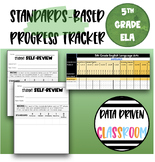 Digital Standards-Based Tracker | 5th Grade ELA (Student S