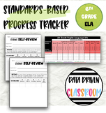 Digital Standards-Based Tracker | 6th Grade ELA (Student S