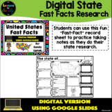 Digital State Fast Facts - Google Classroom Distance Learning