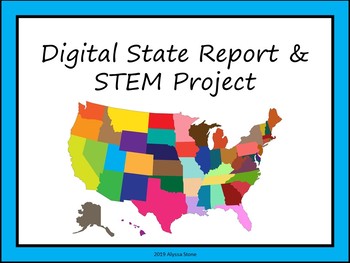 Preview of Digital State Report & STEM Project Bundle