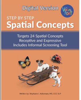 Preview of Step by Step Spatial Concepts, All in One Screen and Teach 24 Spatial Concepts