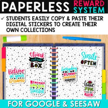 digital sticker book for students