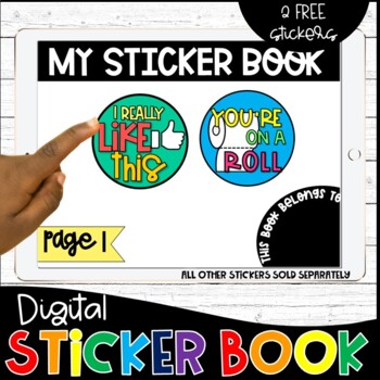 free digital stickers for google slides