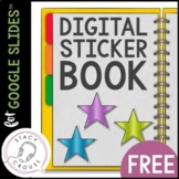 Digital Sticker Book Teletherapy Reinforcement Activity fo