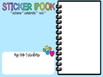 digital sticker book for students