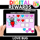 Digital Sticker Chart Rewards | LOVE BUG | Valentine's Day