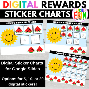 DIGITAL MOTIVATIONAL STICKERS, Kids Sticker Chart