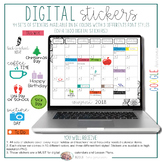 Digital Stickers [for Lesson Plans, Calendars, and Teacher