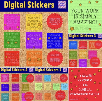 Preview of Digital Stickers - Bundle