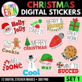 Christmas Digital Stickers | Holiday Set 1 | Digital Stick