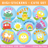 Digital Stickers - Cute Set