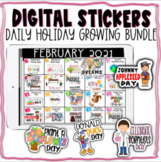 Digital Stickers **DAILY HOLIDAY EDITION -- GROWING BUNDLE