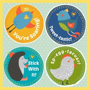 Digital Learning Free Digital Stickers- SEESAW DIRECTIONS INCLUDED