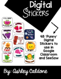 Digital Stickers (For use in Google Classroom and SeeSaw) 