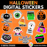 Digital Stickers Halloween Themed Halloween Digital Stickers