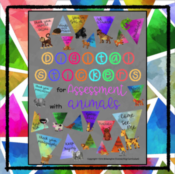 Preview of Digital Stickers for Assessment with Animals