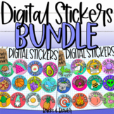 Digital Stickers for Distance Learning Google Classrooms BUNDLE