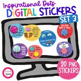 Kindness Digital Stickers Set 3 for Distance Learning