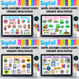 Digital Stickers for Google Classroom Rewards BUNDLE