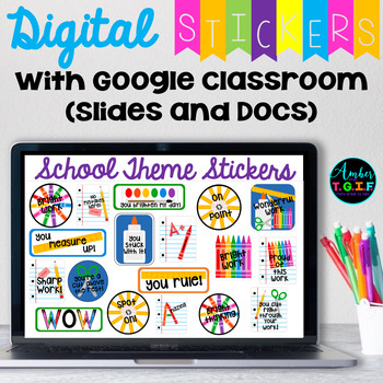 free digital stickers for google slides