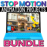 Digital Stop Motion Animations STEM Projects BUNDLE of 14 