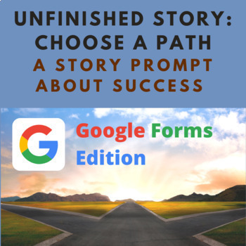 Preview of Digital Story Starter Creative Writing Prompt: Choose a Path (Distance Learning)