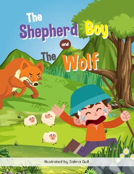 Preview of Digital Story - The Shepherd Boy and the Wolf (Printable)