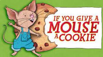 Preview of Digital Storybook -  If You Give a Mouse a Cookie