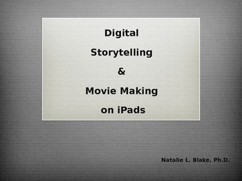 Preview of Digital Storytelling (PowerPoint)