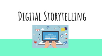Preview of Digital Storytelling Reading Note Sheet