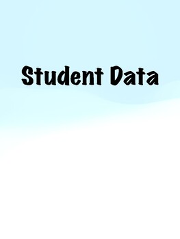 Preview of Digital Student Data Collecting