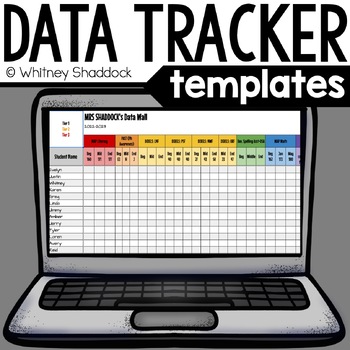 Preview of Digital Student Data Tracking Sheets Compatible with Google Sheets