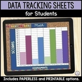 Digital Student Data Tracking Sheets | Data Collection Sheets