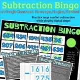 Digital Subtraction Bingo Game (Google Slides)