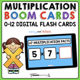 Multiplication Boom Cards Distance Learning
