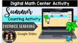 Digital Summer Counting Math Center Activity (1-20) Google