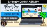 Digital Summer Flip Flops Letter Matching Literacy Center 