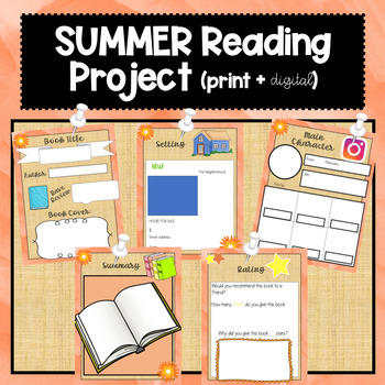 Preview of Digital Summer Reading Project