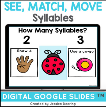 Digital Syllable Game | Movement Game