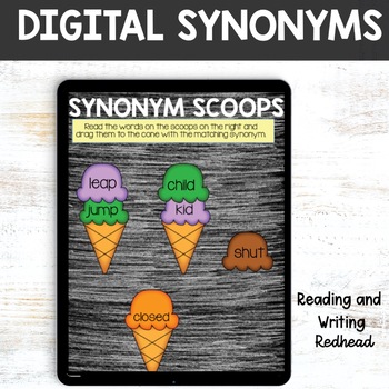 Preview of Digital Synonym Activities for Google Drive